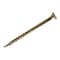 Grip-Rite Wood Screw, #8, 1-3/4 in, Zinc Yellow Flat Head Torx Drive 134GCS5 - alternate 1